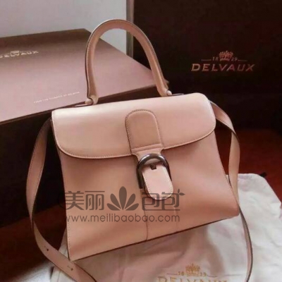 Delvaux brilliant明星款D扣手提包 南非牛皮顶级最优