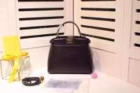 Fendi peekaboo mini原版小牛皮芬迪迷你包8BN244