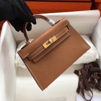 hermes mini kelly颜色与皮质 爱马仕凯莉二代迷你包图片与价格