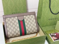 gucci ophidia老花女包 中号链条手拿包图片价格503877