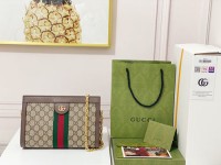 gucci ophidia老花女包 中号链条手拿包图片价格503877