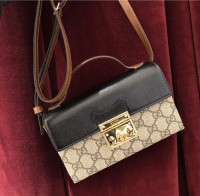 gucci padlock 2021新版 古琦锁扣包小方盒652683