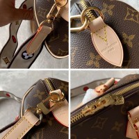 lv speedy 20cm迷你包 老花枕头包新尺寸M45957