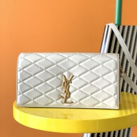 ysl Kate supple 99翻盖包 小羊皮菱格纹绗缝包678828