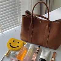 Country牛皮爱马仕花园包 hermes garden party