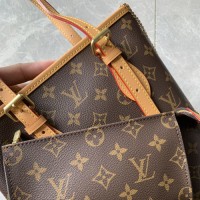 lv tote中古子母包 vintage老花水桶包M42238