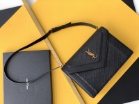 ysl gaby菱格纹绗缝包 圣罗兰小羊皮翻盖包668863