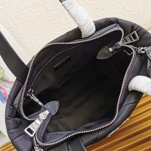 prada system三合一tote手袋 普拉达女士尼龙绗缝包1BG380