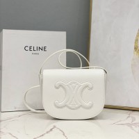 celine folco cuir triomphe赛琳迷你马鞍包198263