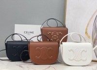 celine folco cuir triomphe赛琳迷你马鞍包198263