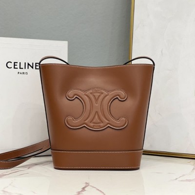 celine cuir triomphe赛琳女士水桶包198243