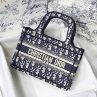 dior Book Tote迷你包 Oblique刺绣迪奥老花系列S5475