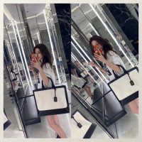 ysl shopping tag 圣罗兰复古帆布tote包619757