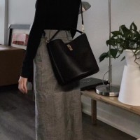 celine bucket16系列 赛琳迷你水桶包195573S