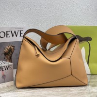 loewe puzzle系列新款 罗意威hobo几何包11376