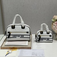 迪奥2022春夏新款 dior vibe保龄球手提包6201B