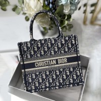 dior book Tote手袋26.5cm 迪奥老花购物袋