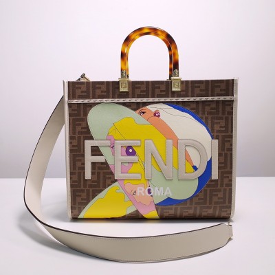 fendi Sunshine tote 芬迪比基尼女孩阳光手提袋6358