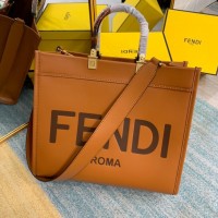 fendi sunshine tote 36cm中号 芬迪全皮阳光手提袋1521