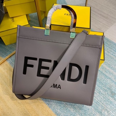 fendi sunshine tote 36cm中号 芬迪全皮阳光手提袋1521