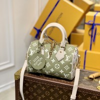 lv Speedy Bandoulière20拼色全皮枕头包M46118