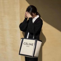 celine cabas tote帆布包 赛琳度假风沙滩包197532