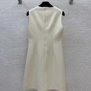 VALENTINO華倫天奴高定禮服裙 重工刺繡花枝串珠 修身無袖背心連衣裙 - Image 2