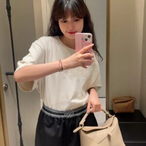loewe Puzzle  Edge 2.0 羅意威幾何包 小號 沙色 粒紋牛皮革 - Image 15