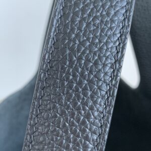 hermes picotin lock 愛馬仕菜籃子水桶包 黑色TC牛皮革 - Image 3