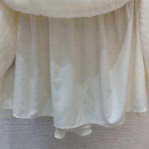 chanel 25C夏季新款連衣裙 香奈兒撞色拼接無袖背心裙子 山茶花胸針 - Image 11