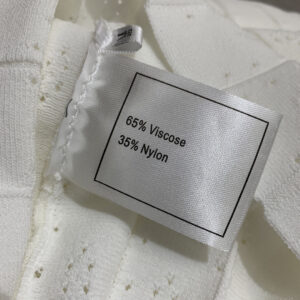 Sandro夏季新款高定禮服裙 釘珠裝飾鏤空 壓褶裙擺 無袖背心裙 長款針織連衣裙 - Image 12