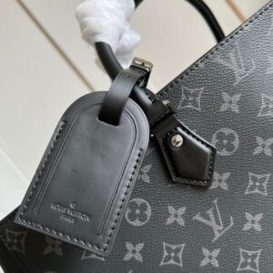 lv路易威登GRAND SAC男士公文包 經典黑格托特手提包 - Image 3