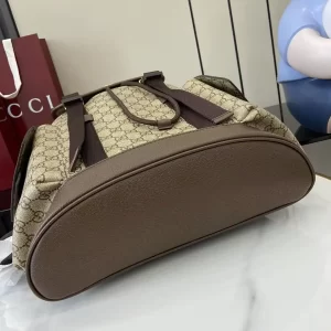 gucci Ophidia系列雙G老花復古旅行背包 古琦多功能電腦雙肩包839110 - Image 4