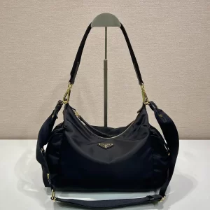 Prada Re-Nylon explore普拉達小號黑色尼龍探索包1BC264 - Image 1