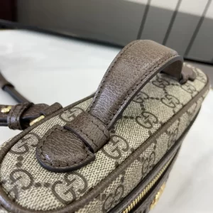 gucci ophidia系列 迷你化妝包 彩色織帶 復古老花盒子包816357 - Image 7