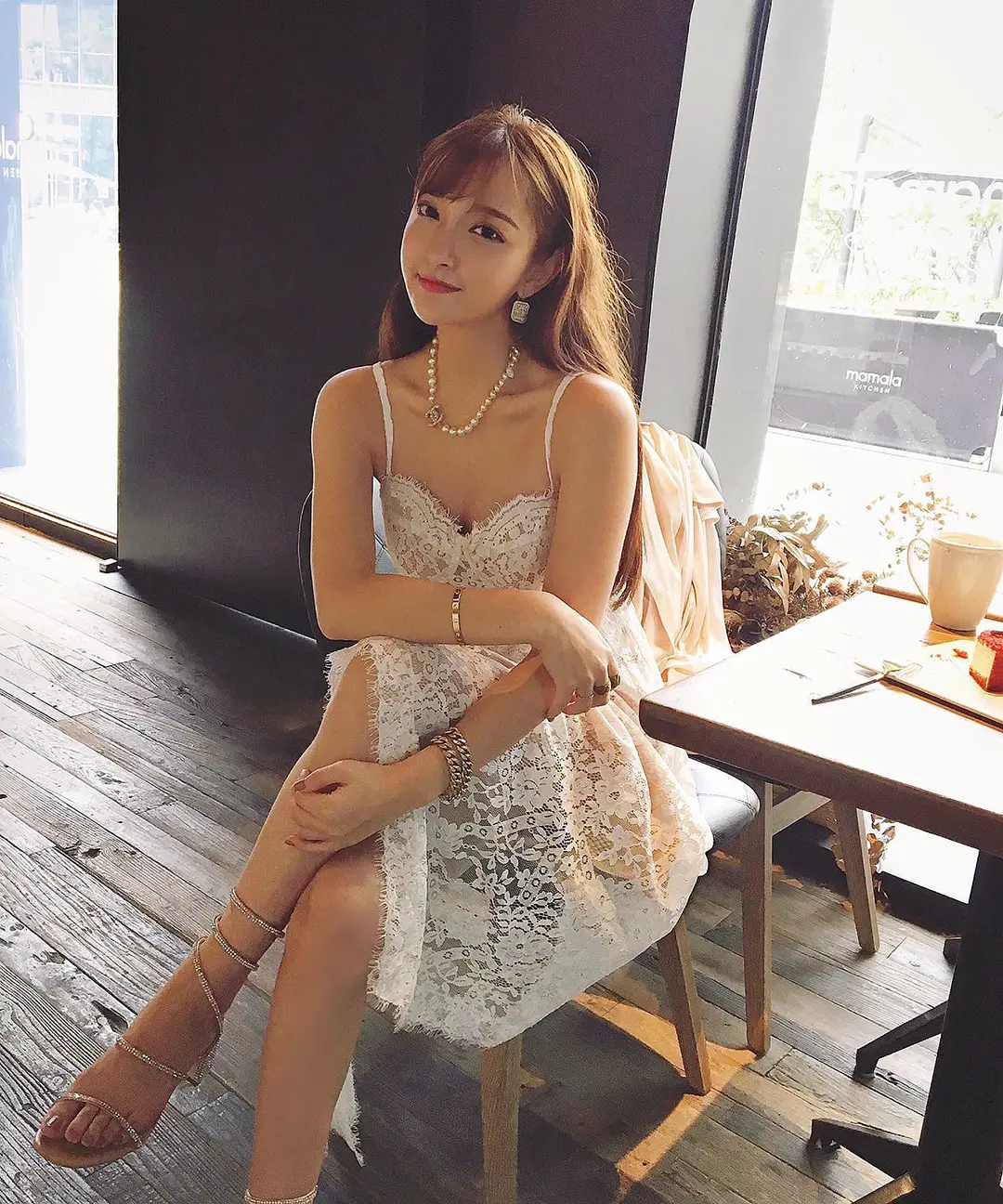 chanel香奈兒100周年纪念限量版 香女郎珍珠双C项链 - Image 2