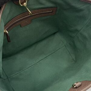 Gucci Ophidia古琦女士托特購物袋 雙G帆布條紋織帶 小號手提單肩包836831 - Image 11