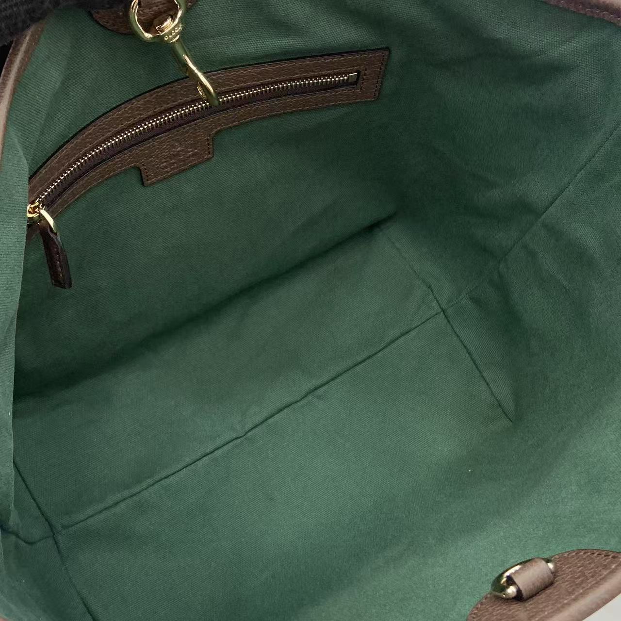 Gucci Ophidia古琦女士托特購物袋 雙G帆布條紋織帶 小號手提單肩包836831 - Image 11