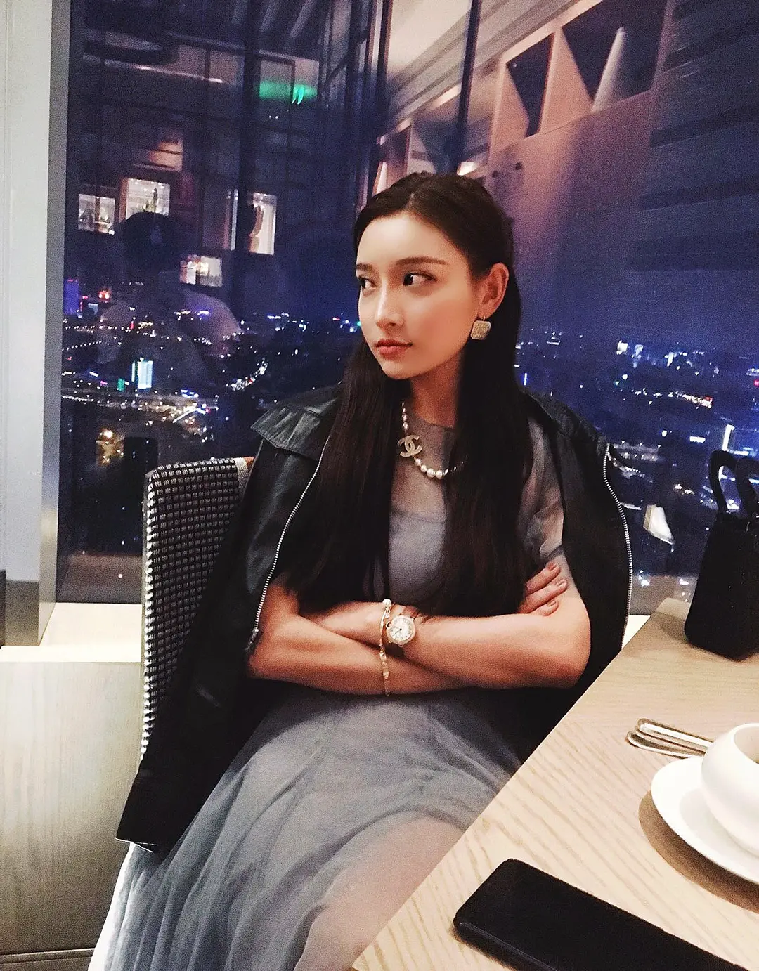 chanel香奈兒100周年纪念限量版 香女郎珍珠双C项链 - Image 8