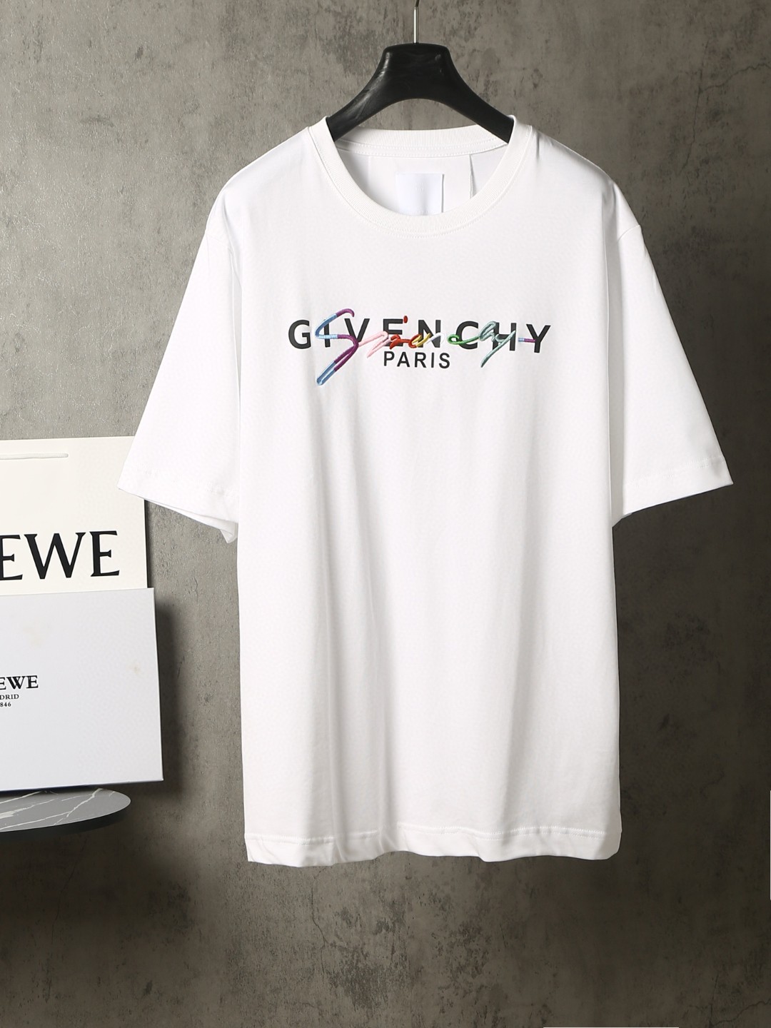 GIVENCHY纪梵希短袖T恤 经典彩虹立体印花刺绣 6658 - Image 11