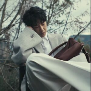 王一博同款 loewe puzzle 32 罗意威大号几何包 硃砂紅 鹿皮 052446 - Image 3