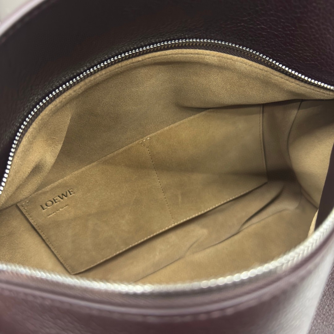 王一博同款 loewe puzzle 32 罗意威大号几何包 硃砂紅 鹿皮 052446 - Image 12