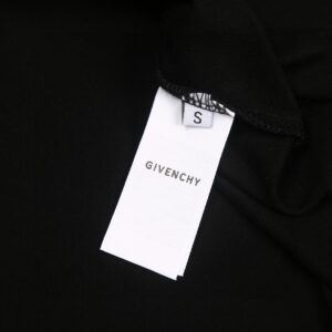 GIVENCHY纪梵希黑色短袖T恤 经典彩虹立体印花刺绣 6658 - Image 10