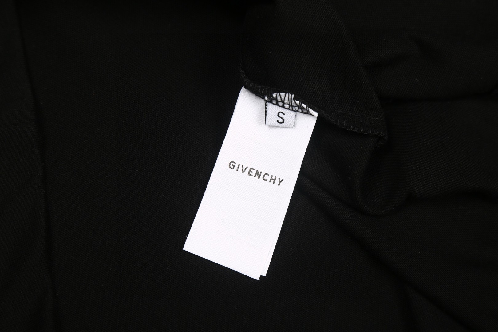 GIVENCHY纪梵希黑色短袖T恤 经典彩虹立体印花刺绣 6658 - Image 10