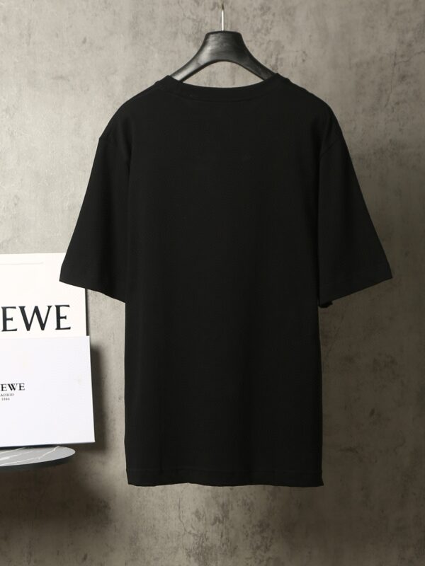 GIVENCHY纪梵希黑色短袖T恤 经典彩虹立体印花刺绣 6658